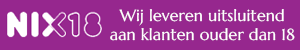 Wij leveren uitsluitend aan klanten ouder dan 18